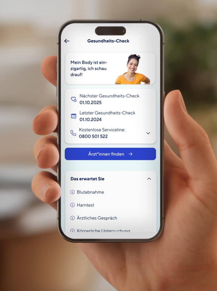 MeineÖGK-App Gesundheits-Check