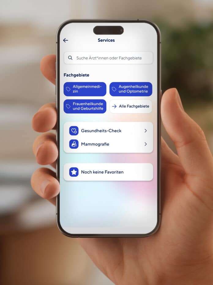 MeineÖGK-App Ärzt*innen finden
